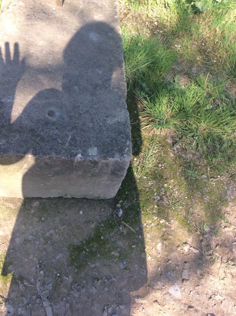 A shadow on the ground